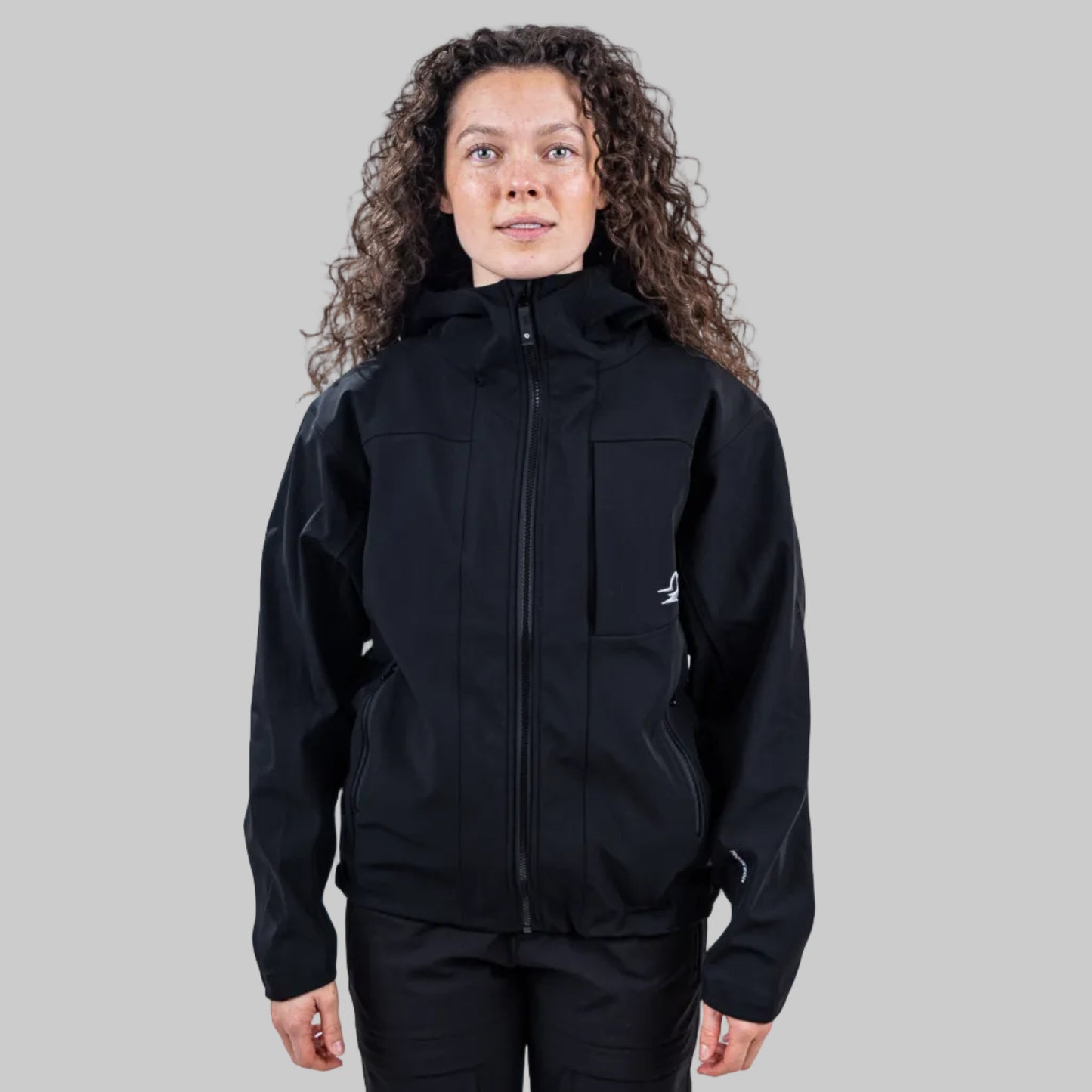 Mjørki 3L Softshell Jakki Svartur