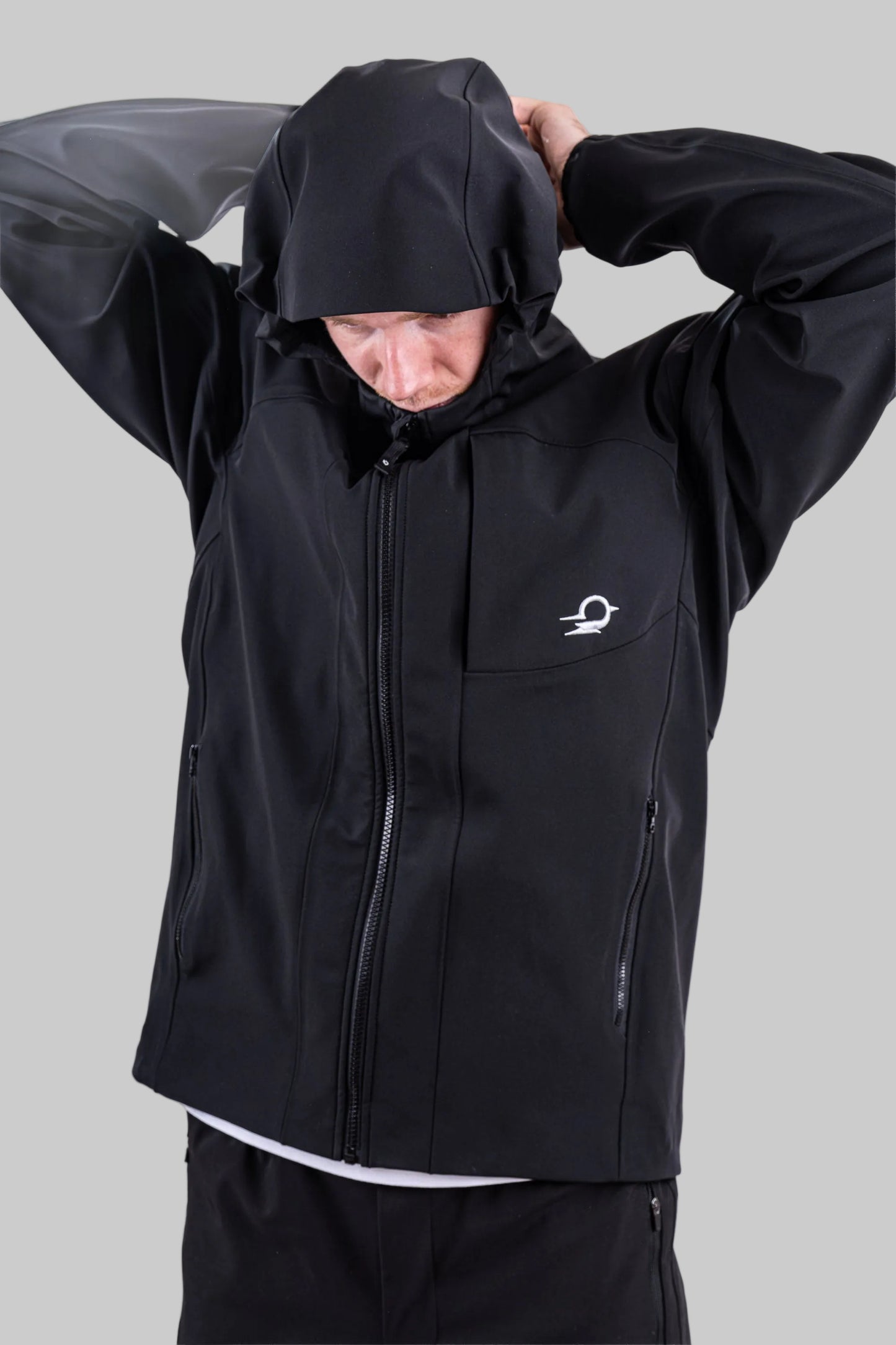 Mjørki 3L Softshell Jakki Svartur